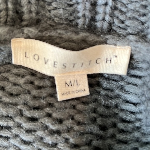 Long grey sweater - Picture 4 of 4